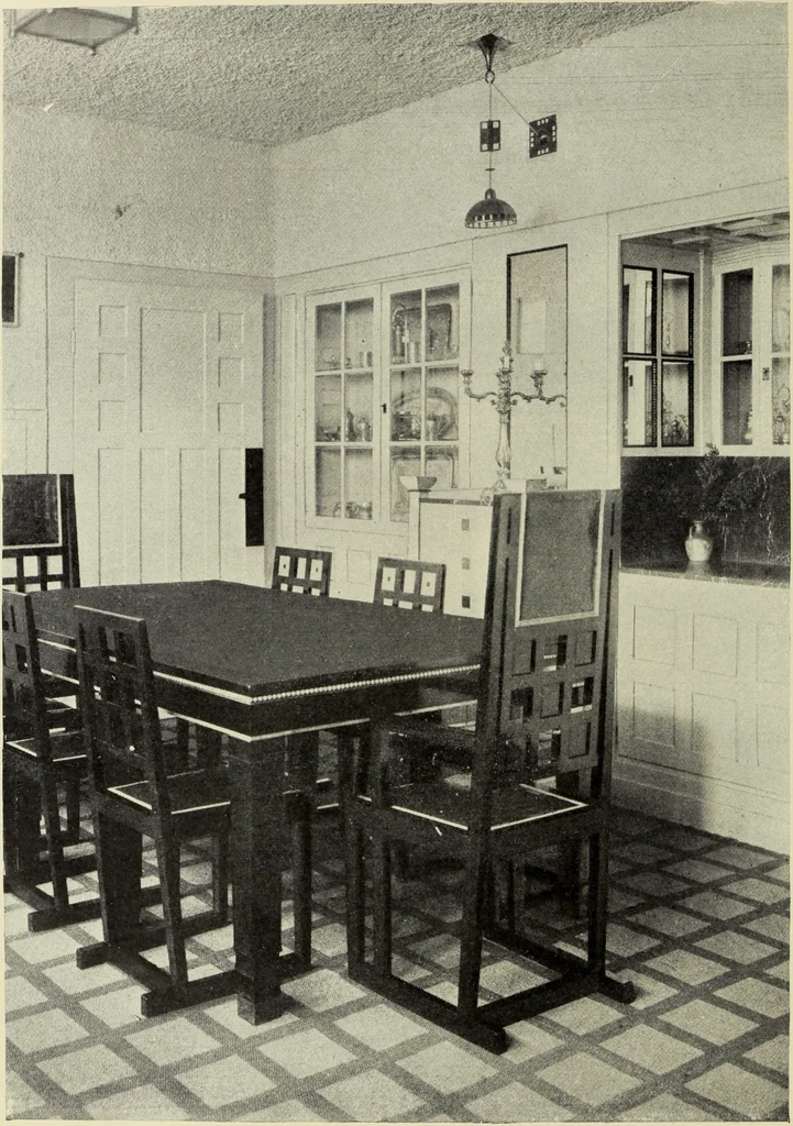 An illustration from Das moderne Landhaus : ein Beitrag zur neuen Baukunst, 1905, leaf 49
