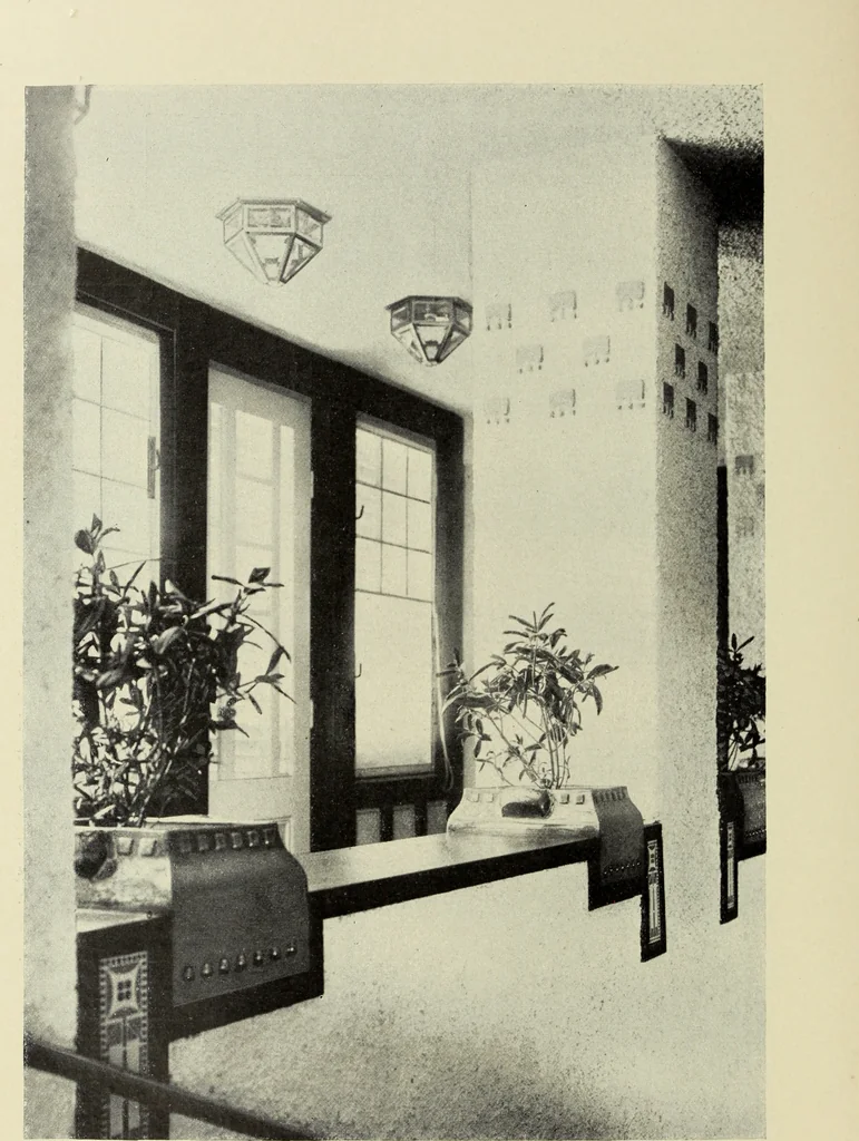 An illustration from Das moderne Landhaus : ein Beitrag zur neuen Baukunst, 1905, leaf 51