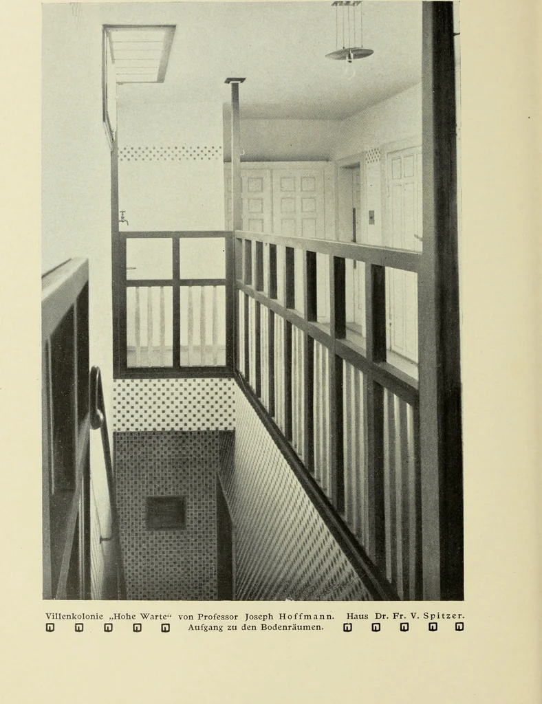 An illustration from Das moderne Landhaus : ein Beitrag zur neuen Baukunst, 1905, leaf 63