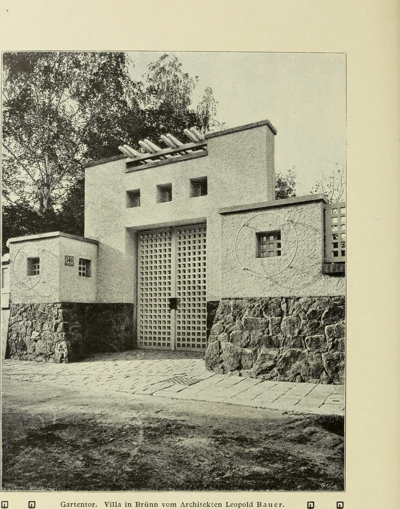 An illustration from Das moderne Landhaus : ein Beitrag zur neuen Baukunst, 1905, leaf 99