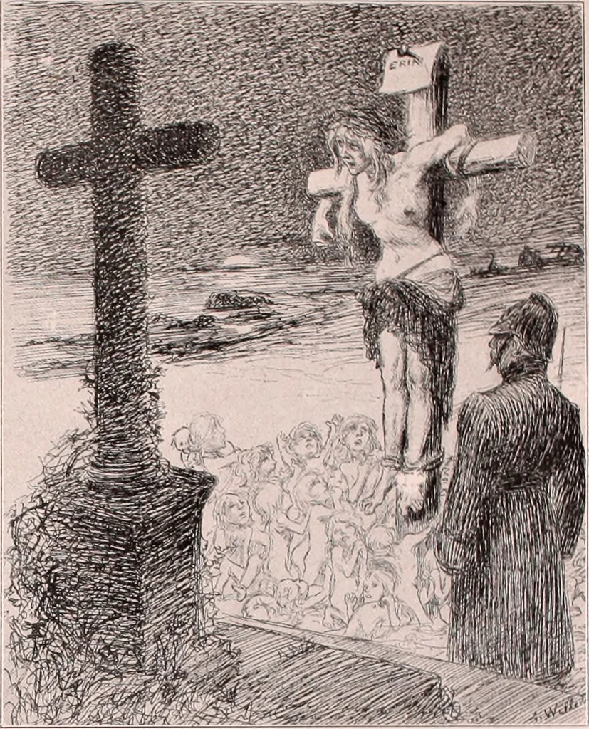 An illustration from Das perfide Albion, 1915, leaf 14