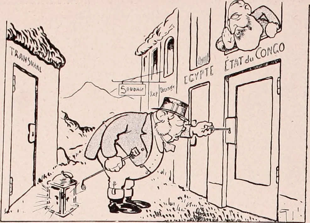 An illustration from Das perfide Albion, 1915, leaf 17