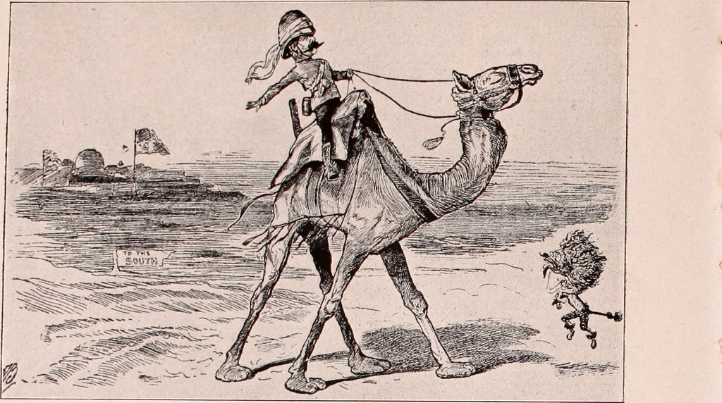 An illustration from Das perfide Albion, 1915, leaf 19