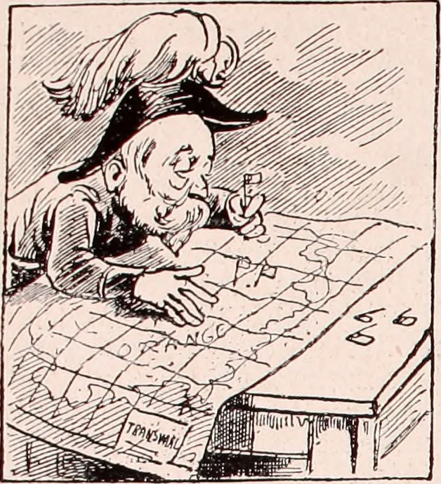 An illustration from Das perfide Albion, 1915, leaf 21