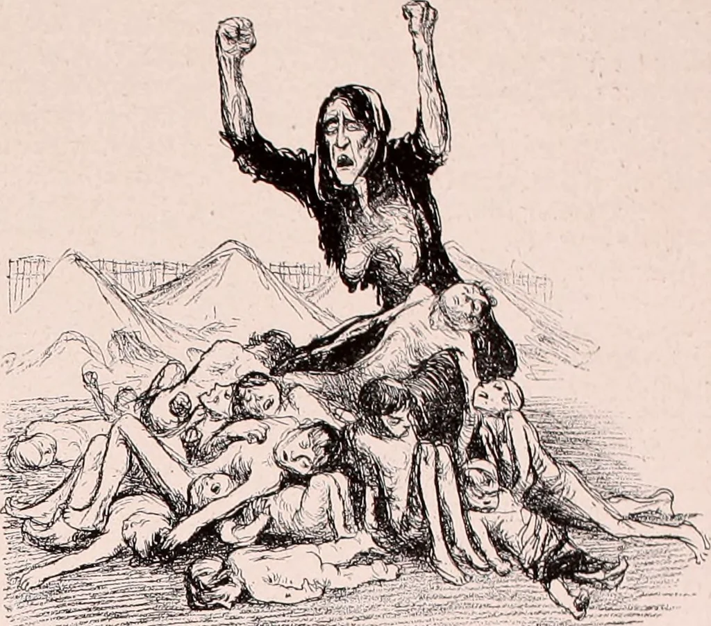 An illustration from Das perfide Albion, 1915, leaf 22