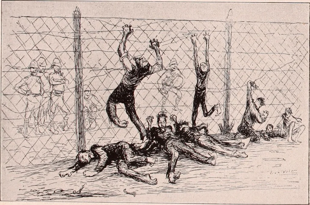 An illustration from Das perfide Albion, 1915, leaf 23