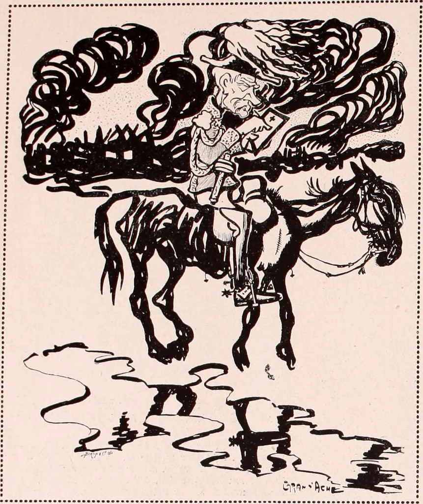 An illustration from Das perfide Albion, 1915, leaf 25
