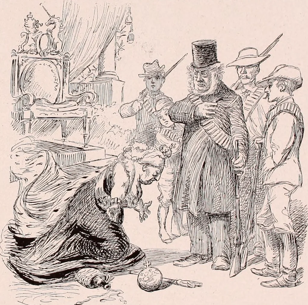 An illustration from Das perfide Albion, 1915, leaf 26