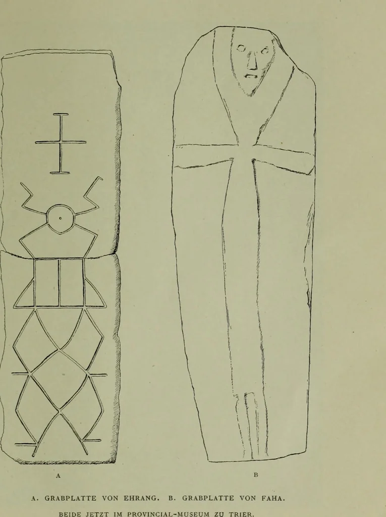 An illustration from Das porträt an grabdenkmalen, seine enstehung und entwickelung vom alterthum bis zur italianischen renaissance, 1902, leaf 201