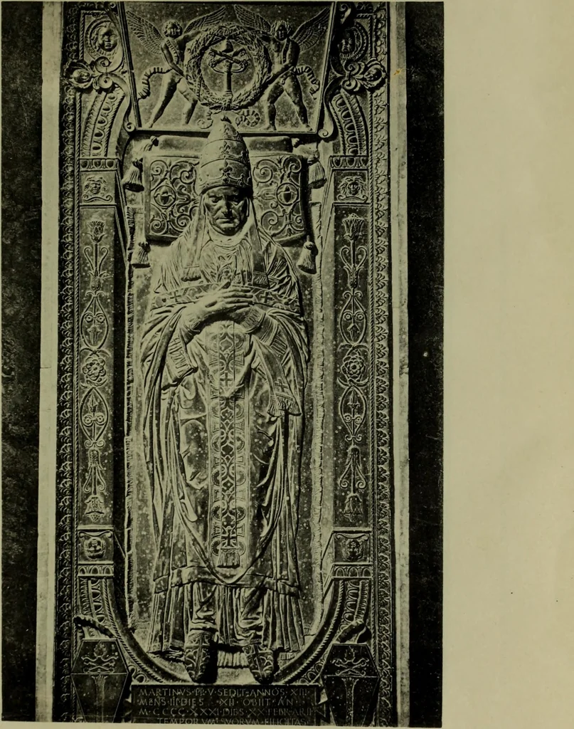 An illustration from Das porträt an grabdenkmalen, seine enstehung und entwickelung vom alterthum bis zur italianischen renaissance, 1902, leaf 209