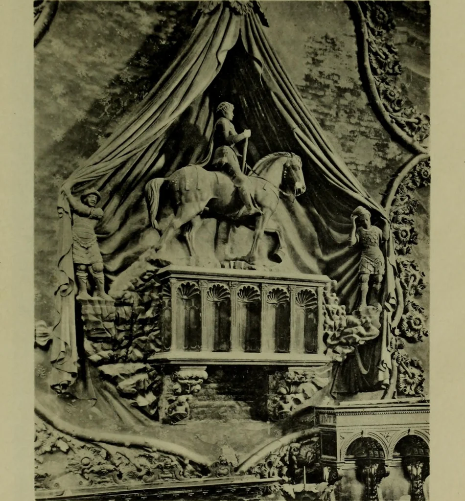 An illustration from Das porträt an grabdenkmalen, seine enstehung und entwickelung vom alterthum bis zur italianischen renaissance, 1902, leaf 225