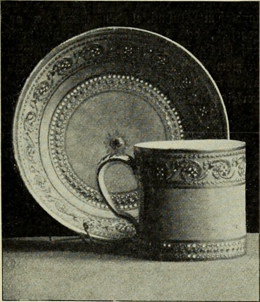 An illustration from Das Porzellan, 1902, leaf 102