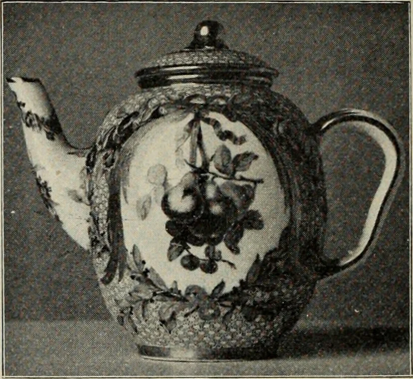 An illustration from Das Porzellan, 1902, leaf 105
