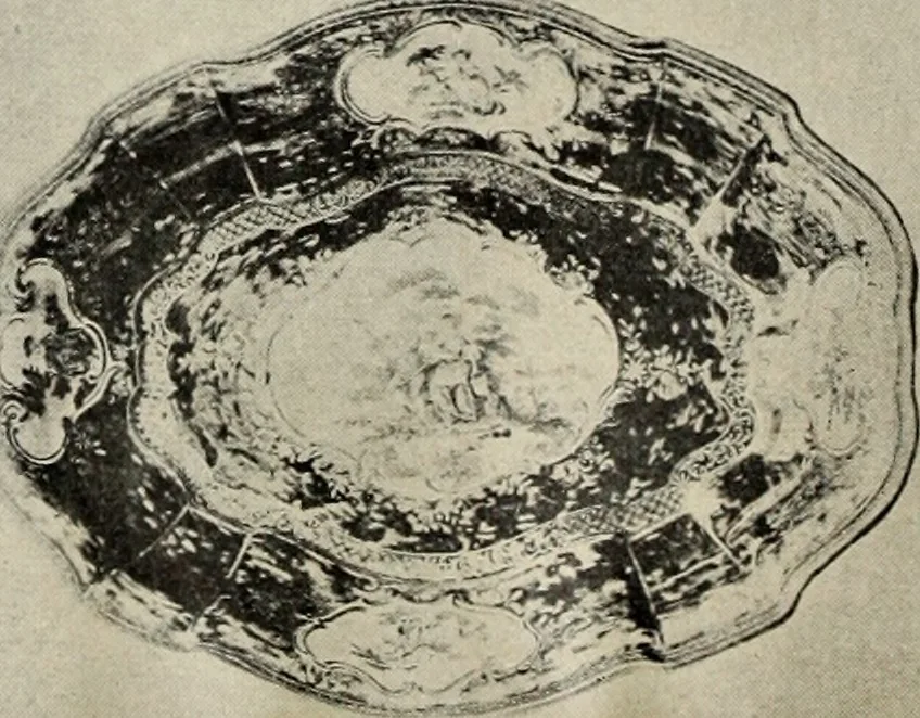 An illustration from Das Porzellan, 1902, leaf 107