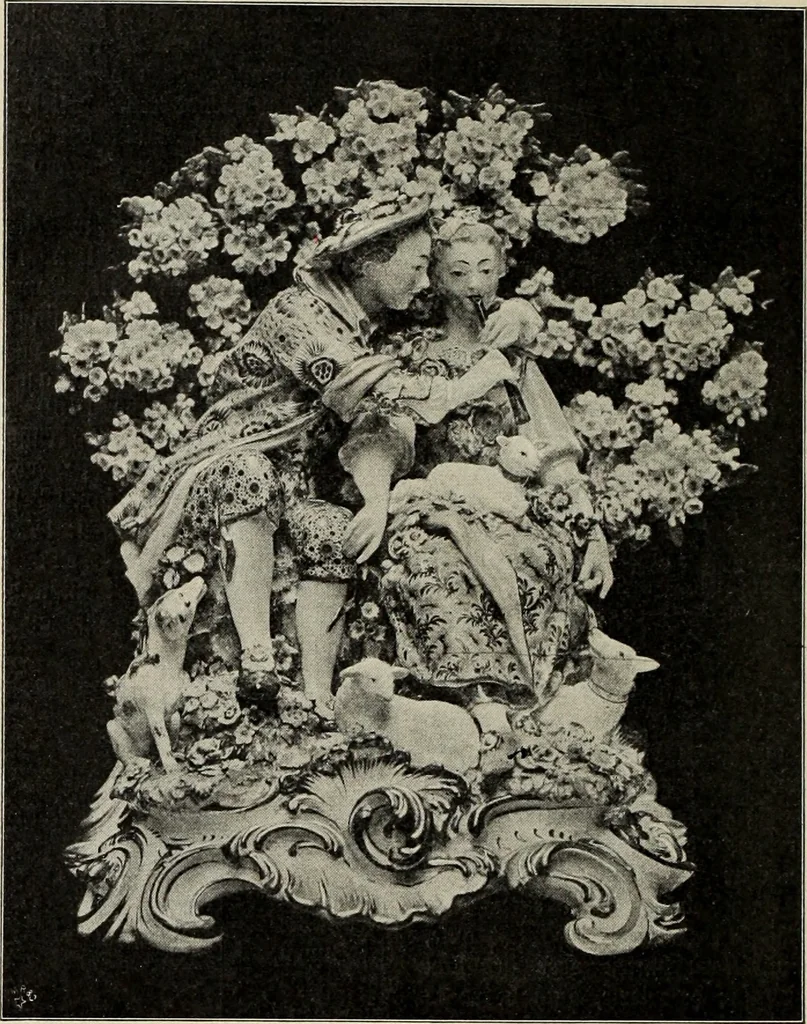 An illustration from Das Porzellan, 1902, leaf 109