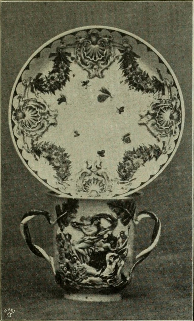 An illustration from Das Porzellan, 1902, leaf 112