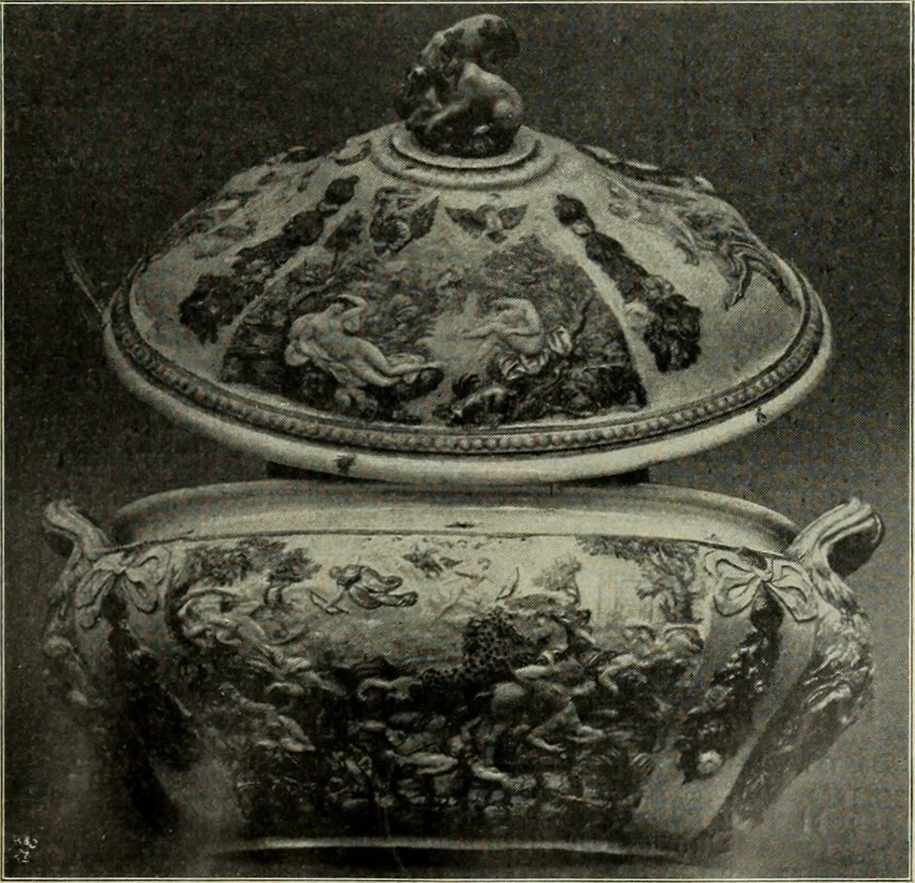 An illustration from Das Porzellan, 1902, leaf 112