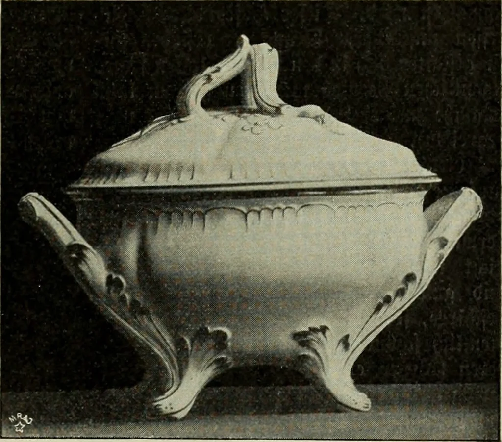 An illustration from Das Porzellan, 1902, leaf 120