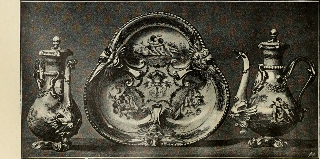 An illustration from Das Porzellan, 1902, leaf 123