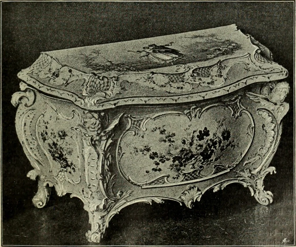 An illustration from Das Porzellan, 1902, leaf 128