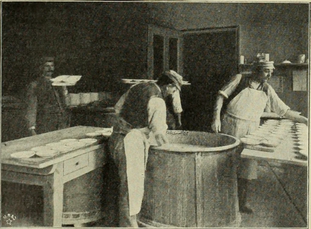 An illustration from Das Porzellan, 1902, leaf 14