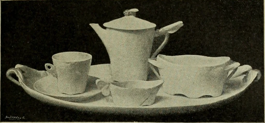 An illustration from Das Porzellan, 1902, leaf 172