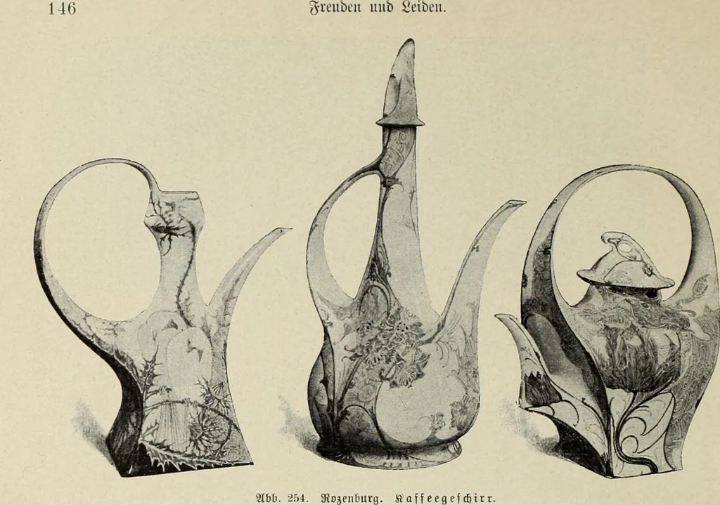 An illustration from Das Porzellan, 1902, leaf 173