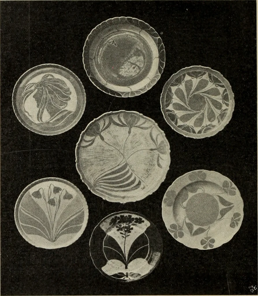An illustration from Das Porzellan, 1902, leaf 175