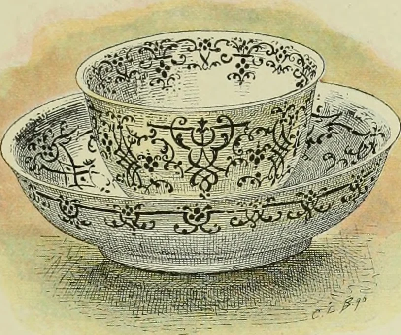 An illustration from Das Porzellan, 1902, leaf 34