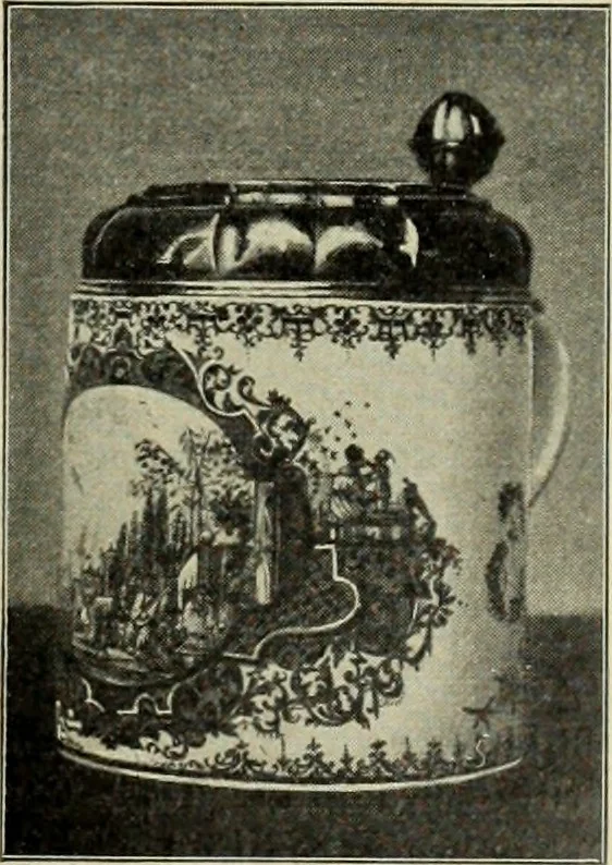 An illustration from Das Porzellan, 1902, leaf 38