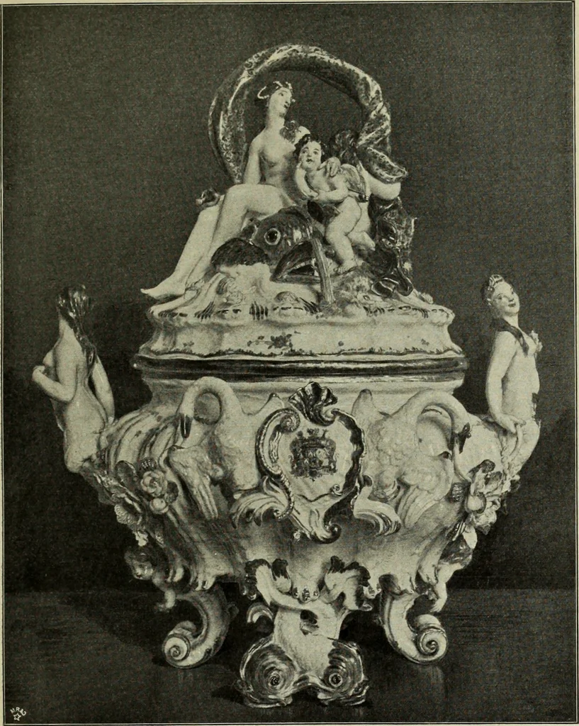 An illustration from Das Porzellan, 1902, leaf 40