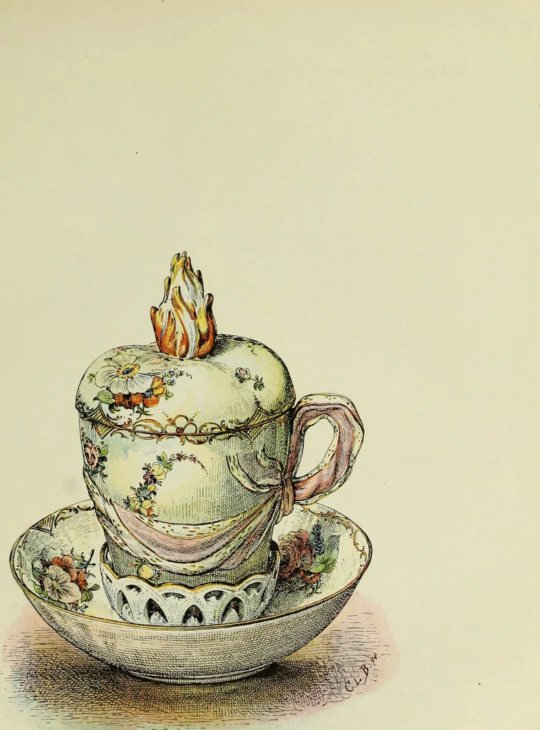 An illustration from Das Porzellan, 1902, leaf 66