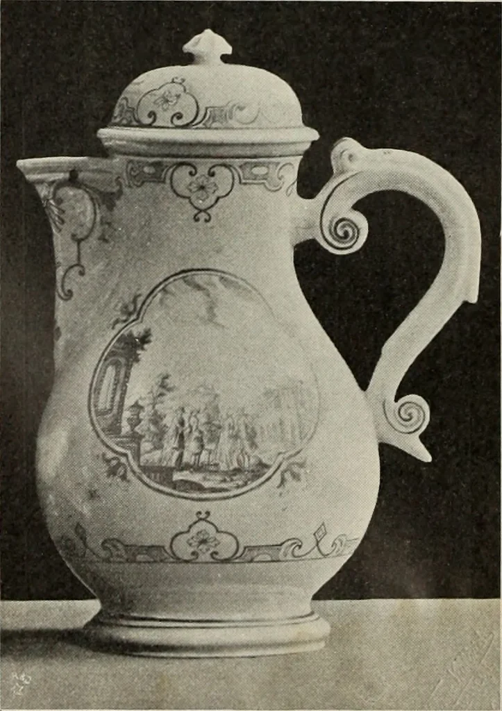 An illustration from Das Porzellan, 1902, leaf 69