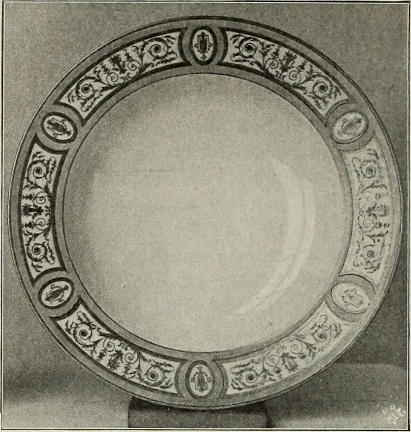An illustration from Das Porzellan, 1902, leaf 71