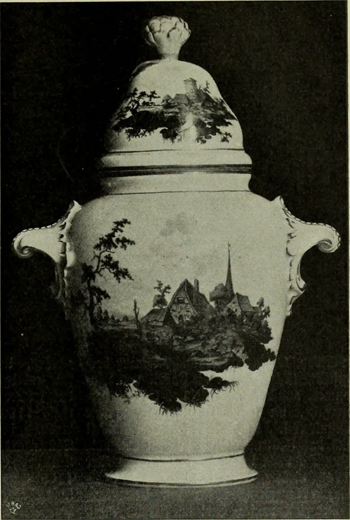 An illustration from Das Porzellan, 1902, leaf 74