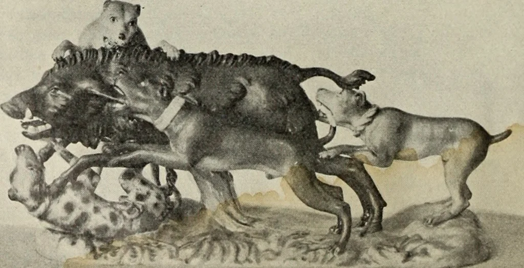 An illustration from Das Porzellan, 1902, leaf 75