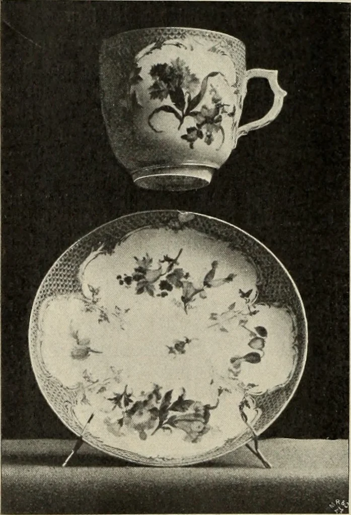 An illustration from Das Porzellan, 1902, leaf 85