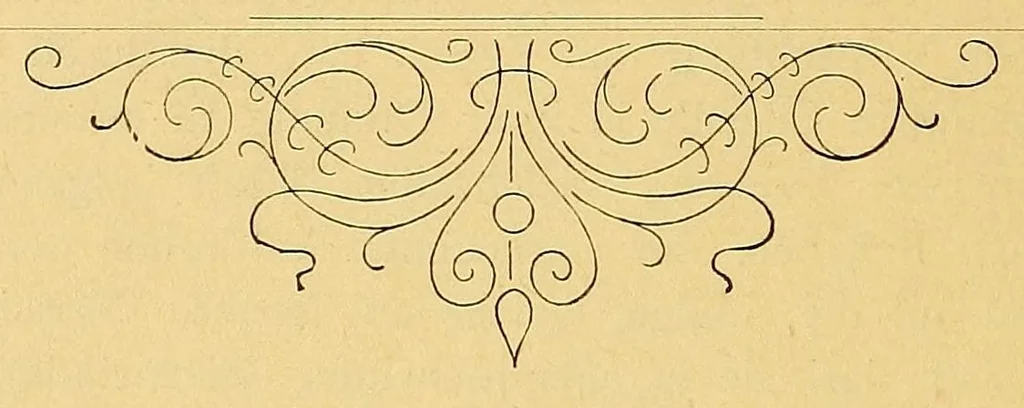 An illustration from Das Posamentier-Kunstgewerbe. Gründliche Anleitung zur Herstellung sämmtlicher Möbelposamenten. Praktisches Lehrbuch mit 100 Erläuternden Zeichnungen und Illustrationen im Text und 4 lithographirten Tafeln. Bezugsquellen-Addressbuch, 1894, leaf 134