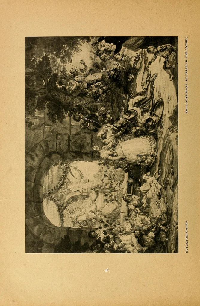 An illustration from Das Residenzmuseum in München, 1922, leaf 52