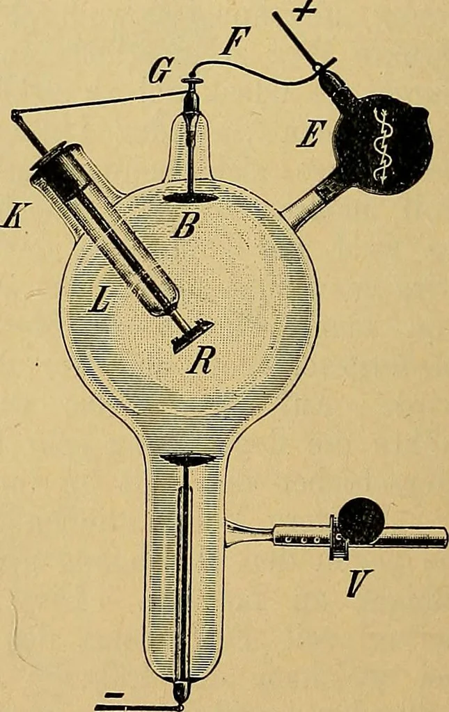 An illustration from Das Röntgen-Verfahren mit besonderer Berücksichtigung der militärischen Verhältnisse, 1903, leaf 110
