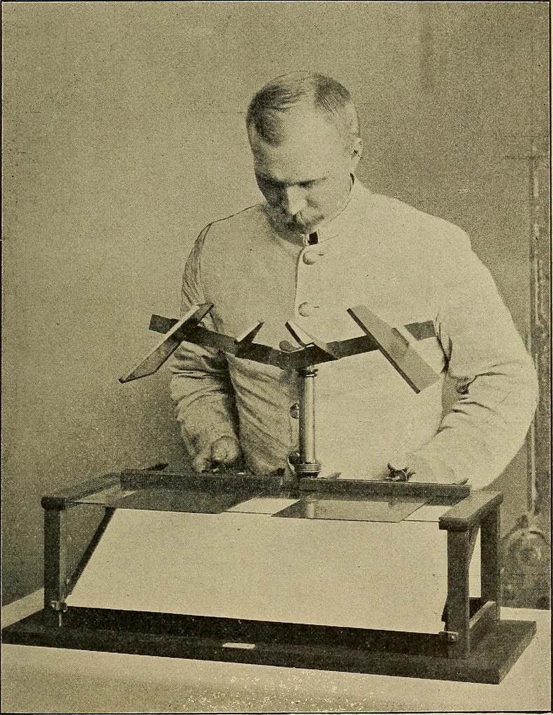 An illustration from Das Röntgen-Verfahren mit besonderer Berücksichtigung der militärischen Verhältnisse, 1903, leaf 231