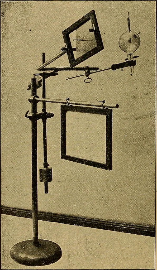 An illustration from Das Röntgen-Verfahren mit besonderer Berücksichtigung der militärischen Verhältnisse, 1903, leaf 250