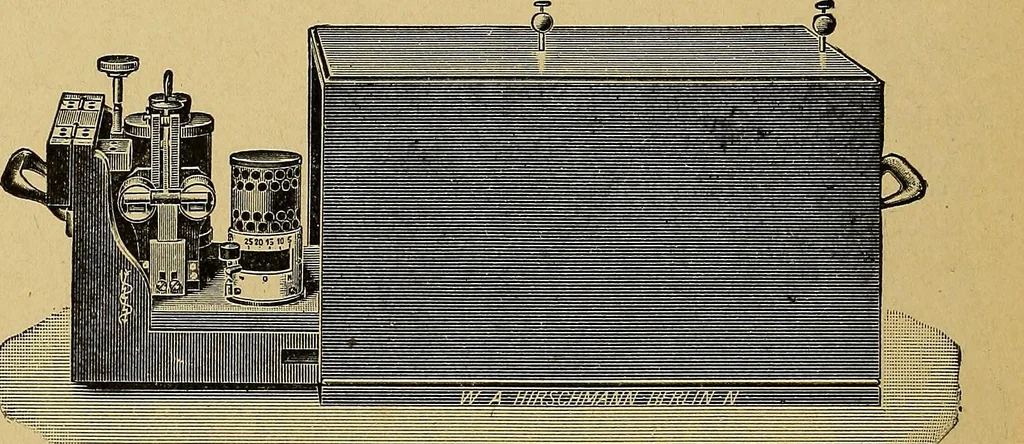 An illustration from Das Röntgen-Verfahren mit besonderer Berücksichtigung der militärischen Verhältnisse, 1903, leaf 266