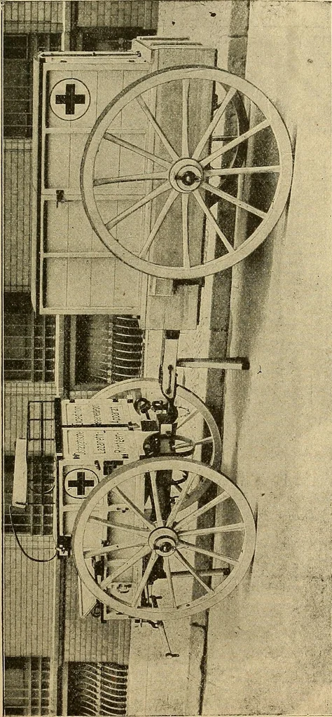 An illustration from Das Röntgen-Verfahren mit besonderer Berücksichtigung der militärischen Verhältnisse, 1903, leaf 269