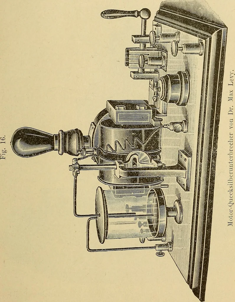 An illustration from Das Röntgen-Verfahren mit besonderer Berücksichtigung der militärischen Verhältnisse, 1903, leaf 65