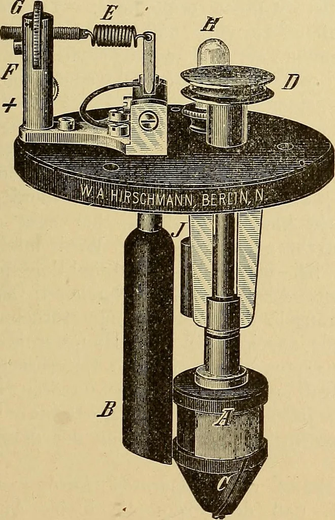 An illustration from Das Röntgen-Verfahren mit besonderer Berücksichtigung der militärischen Verhältnisse, 1903, leaf 73