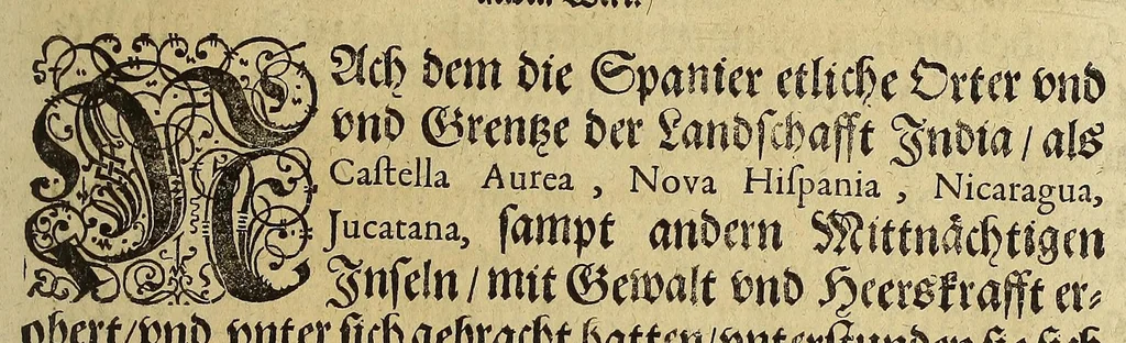 An illustration from Das sechste Theil Americae, 1619, leaf 15