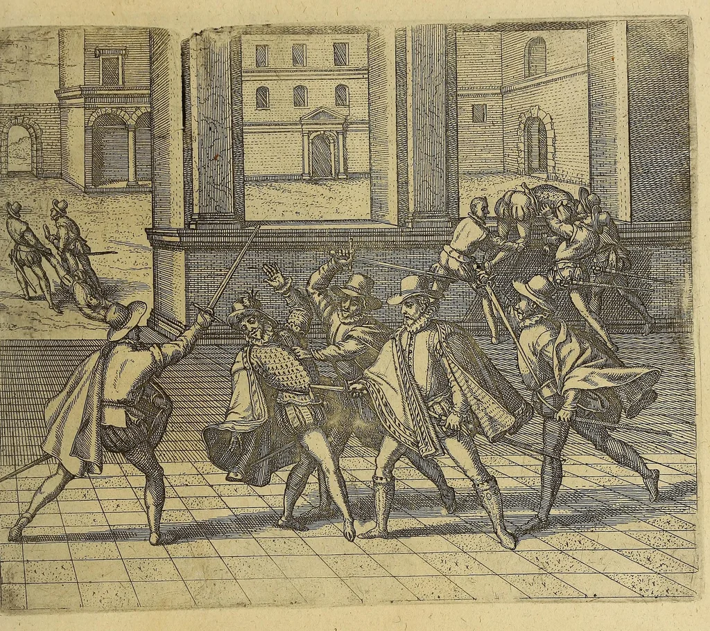 An illustration from Das sechste Theil Americae, 1619, leaf 175