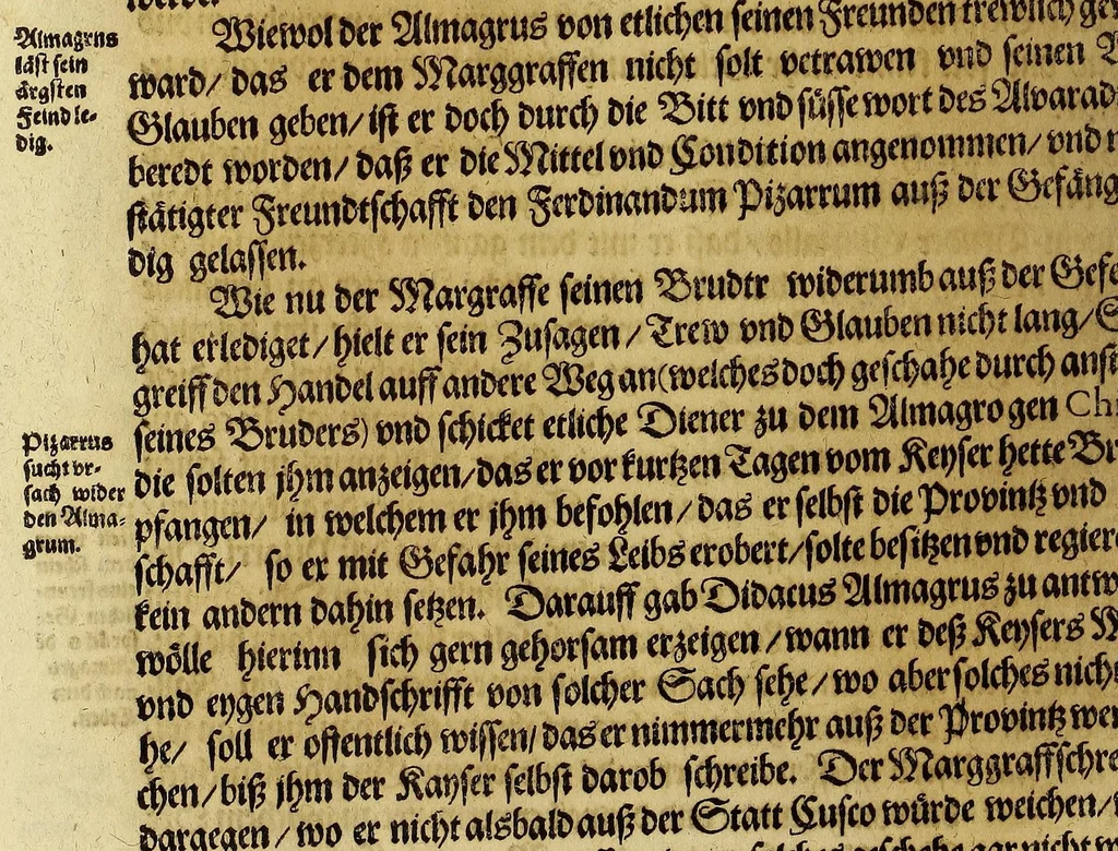 An illustration from Das sechste Theil Americae, 1619, leaf 52