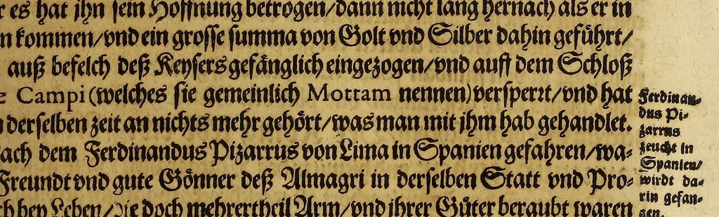 An illustration from Das sechste Theil Americae, 1619, leaf 57